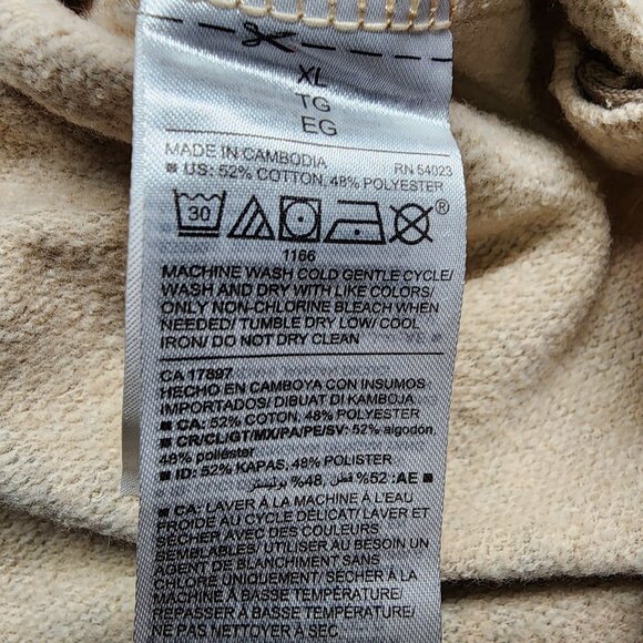 Old Navy Leopard Print Crew Neck Sweatshirt - Picture 3 of 5